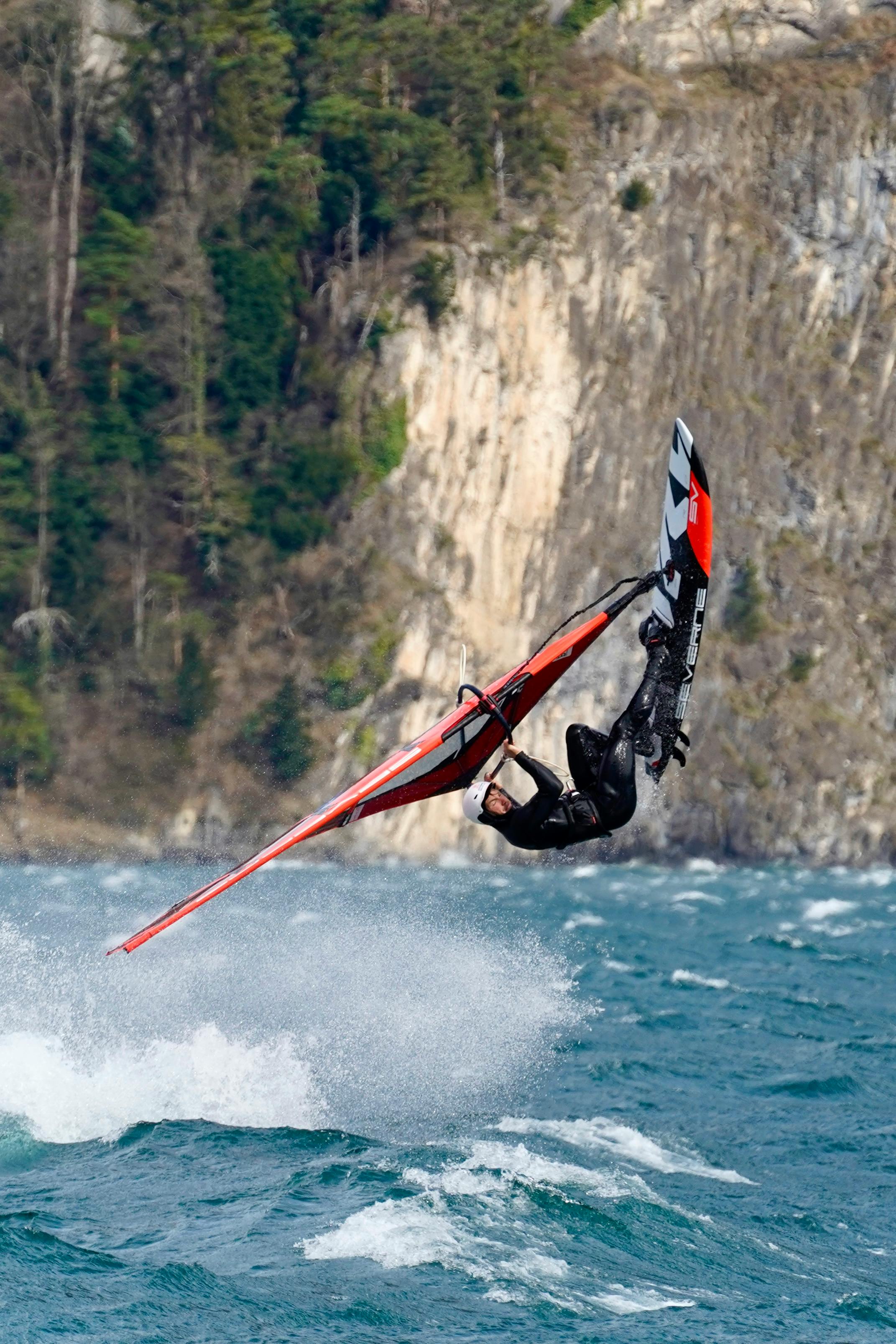 Windsurf en Bariloche