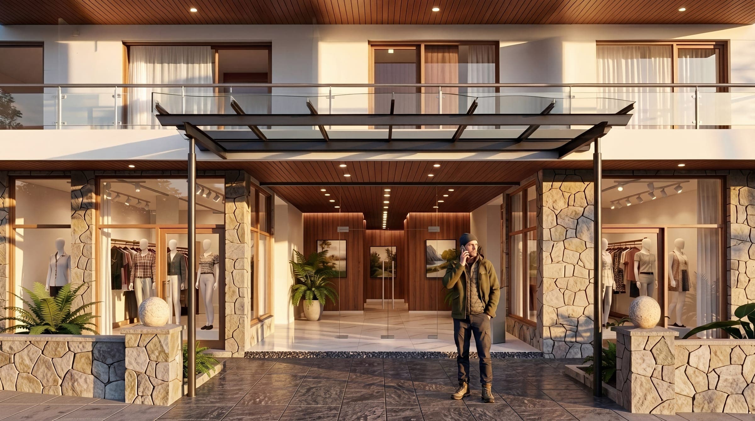 Acceso — Edificio Belvedere II